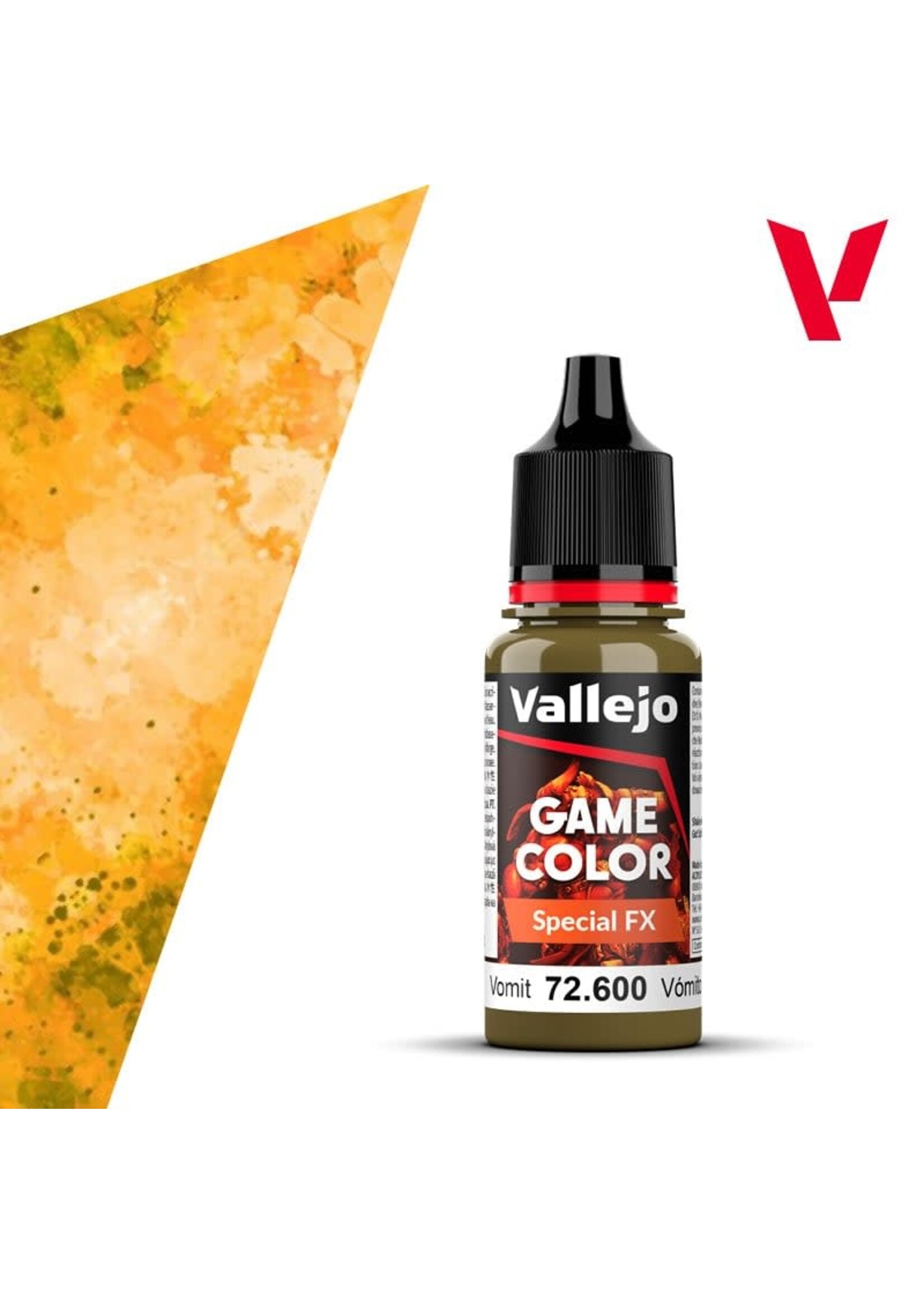 Vallejo 089VAL72600 Game Color Special FX Vomit (17ml)