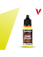 Vallejo 081VAL73208 Game Wash Yellow