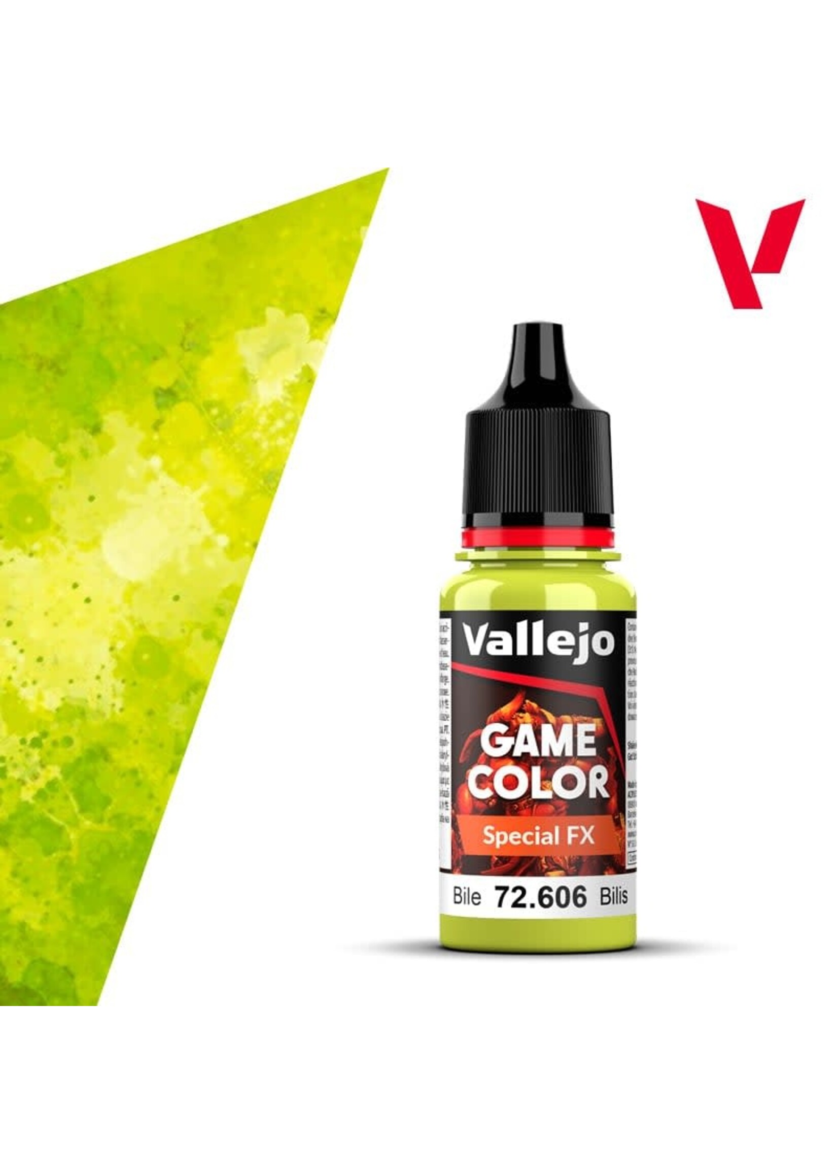Vallejo 095VAL72606 Game Color Special FX Bile (17ml)