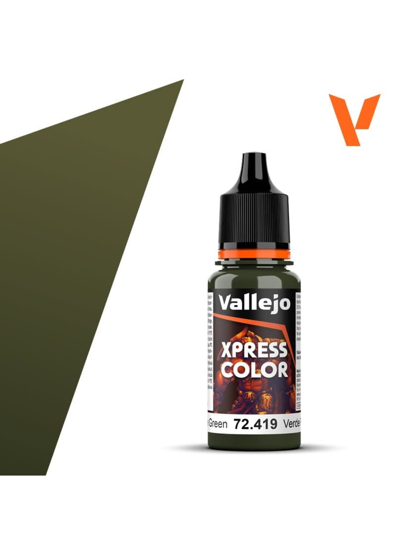 Vallejo 155VAL72419 Game Xpress Plague Green (18ml)
