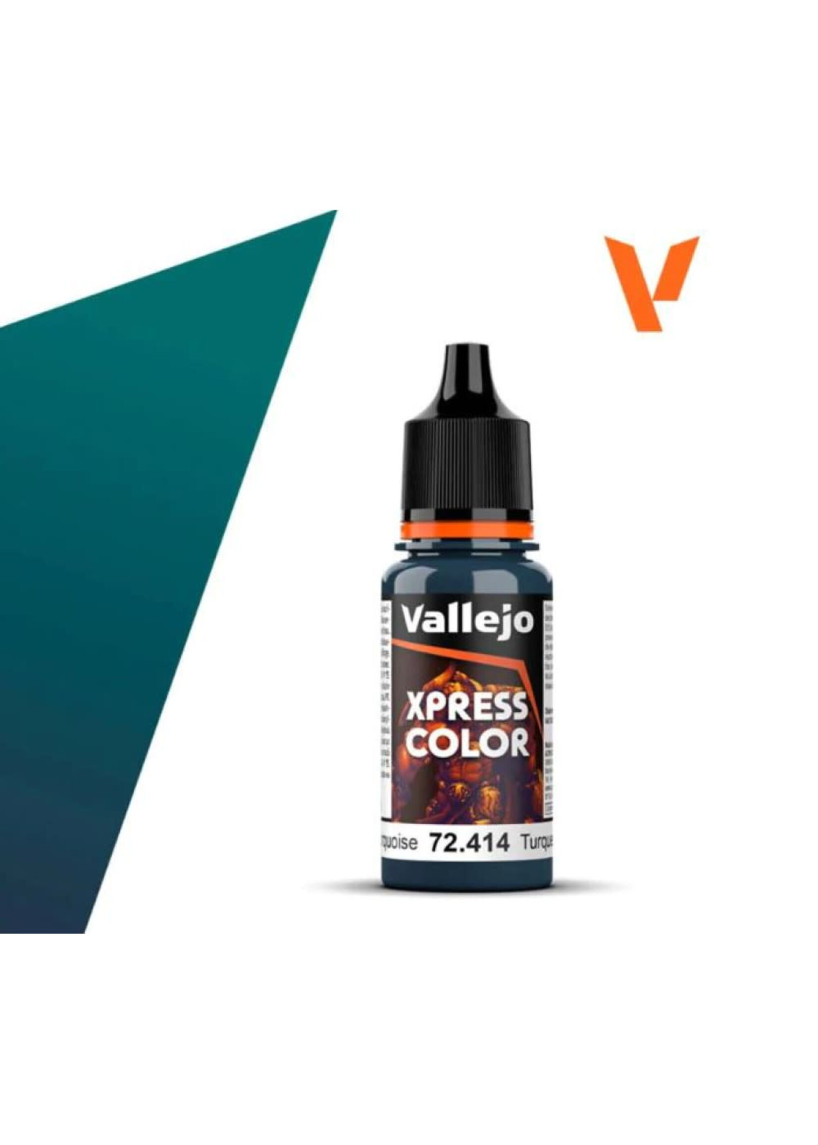 Vallejo 150VAL72414 Game Color Xpress Caribbean Turquoise (18ml)