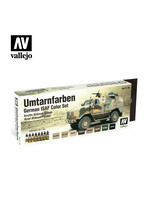Vallejo VAL71159 German ISAF Color Set (8pc)