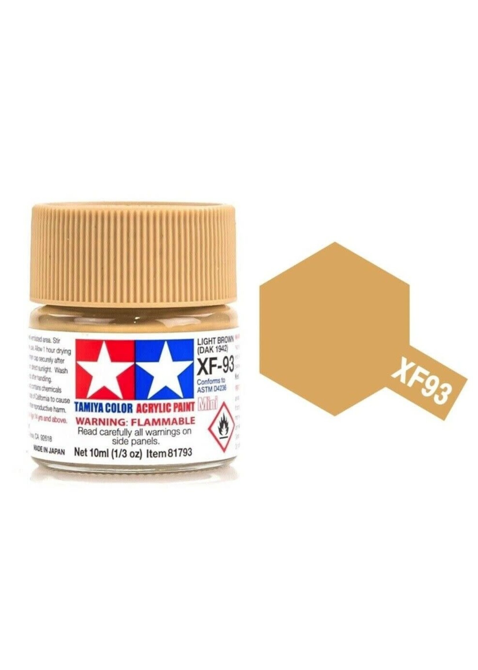Tamiya TAMXF93 Light Brown DAK 1942 (10ml)