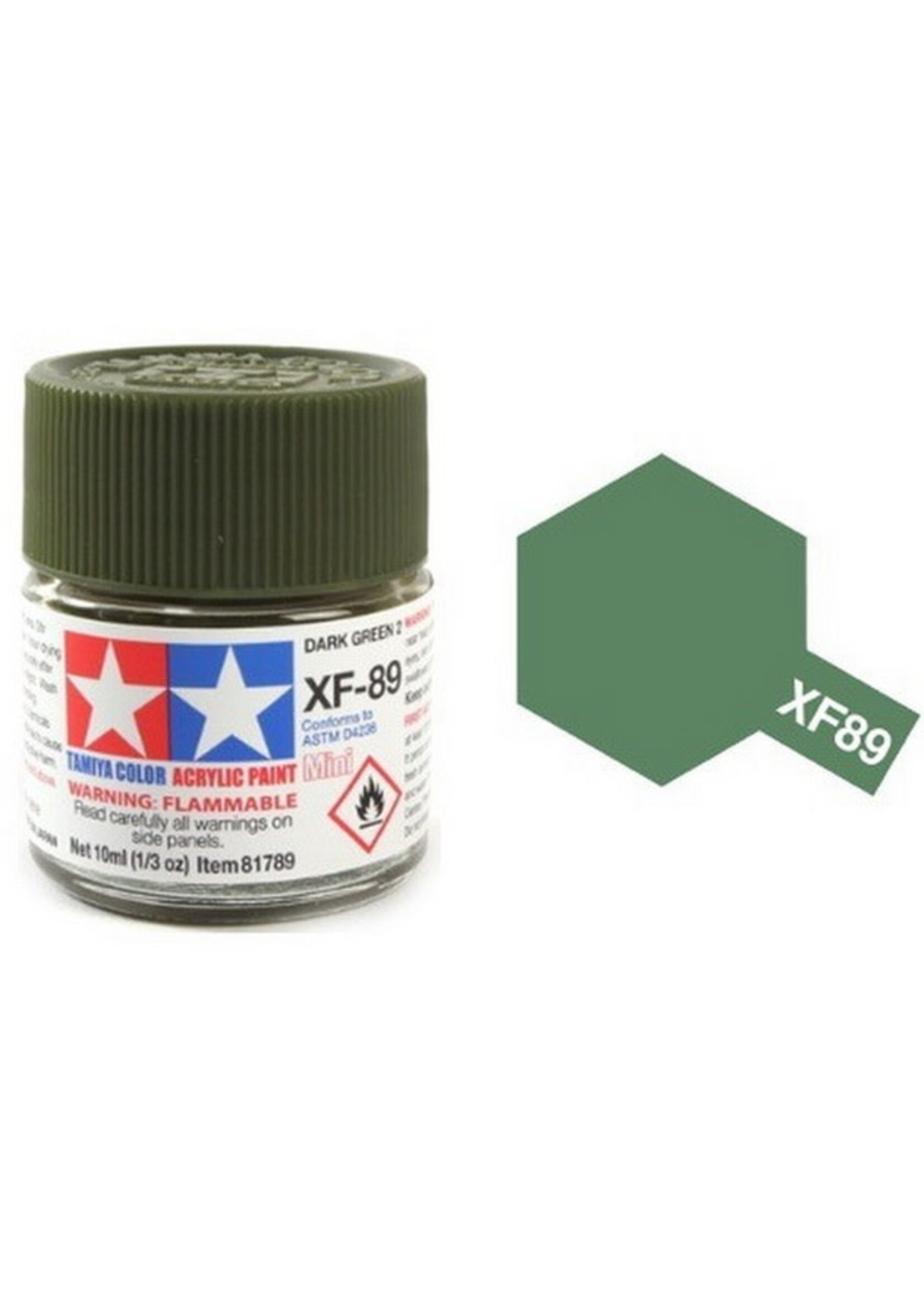 Tamiya TAMXF89 Dark Green 2 (10ml)