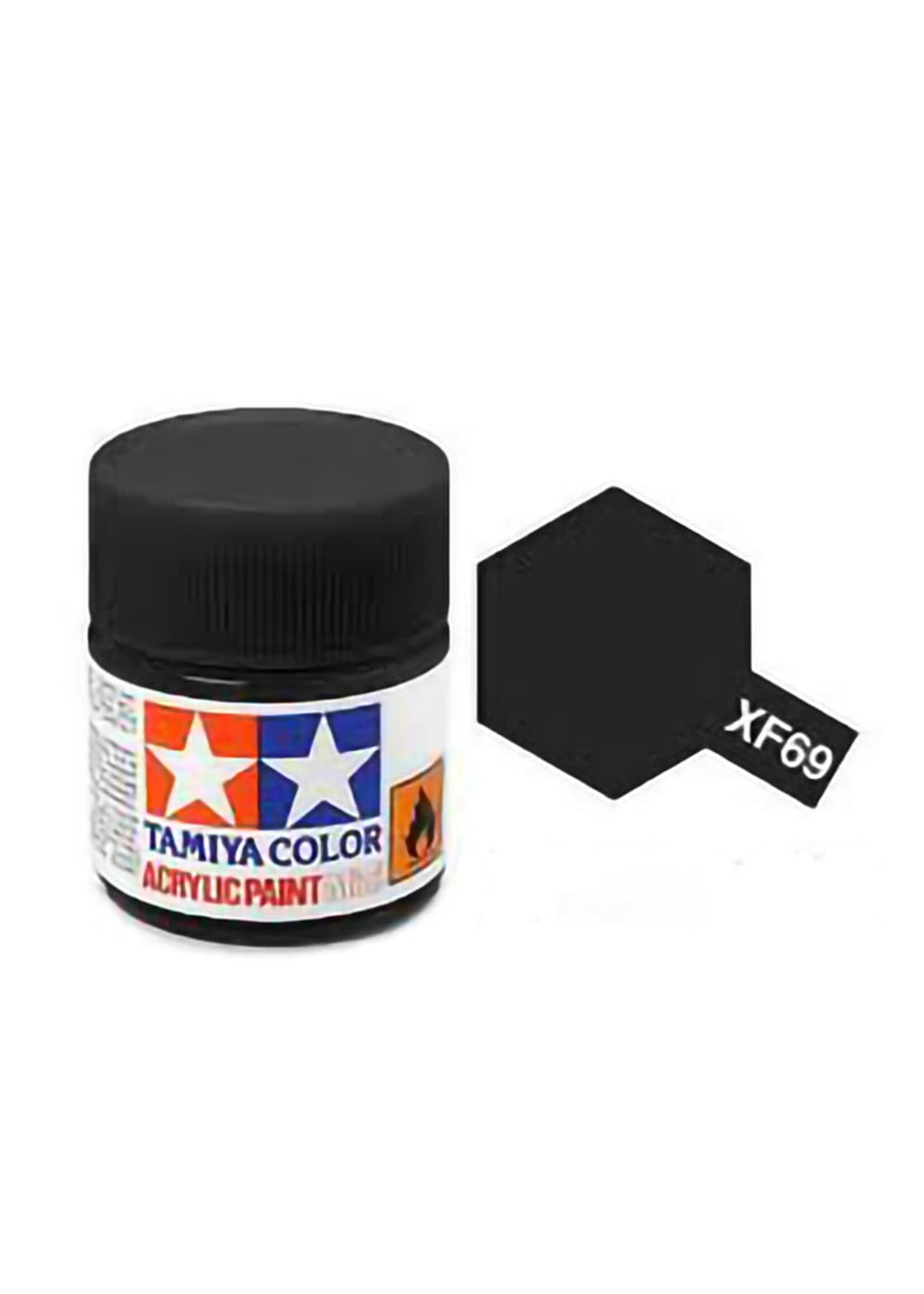 Tamiya TAMXF69 Flat NATO Black (10ml)