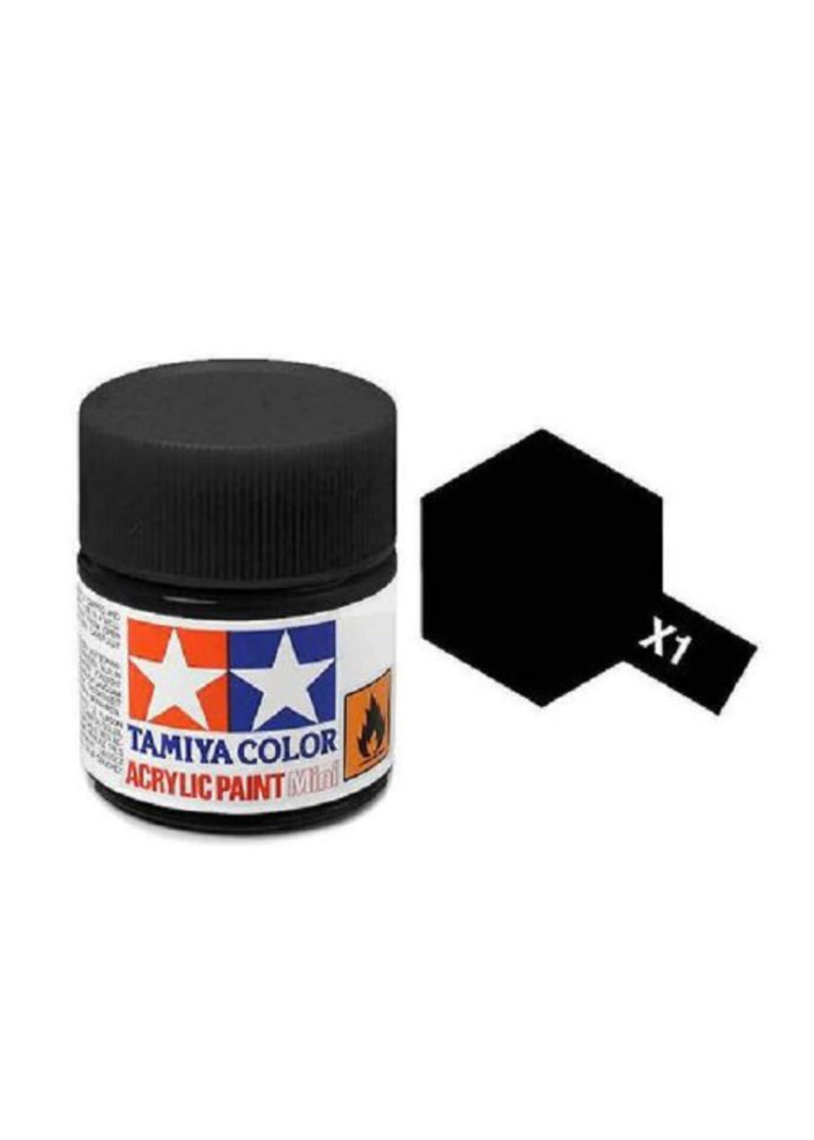 Tamiya TAMXF01 Flat Black (10ml)