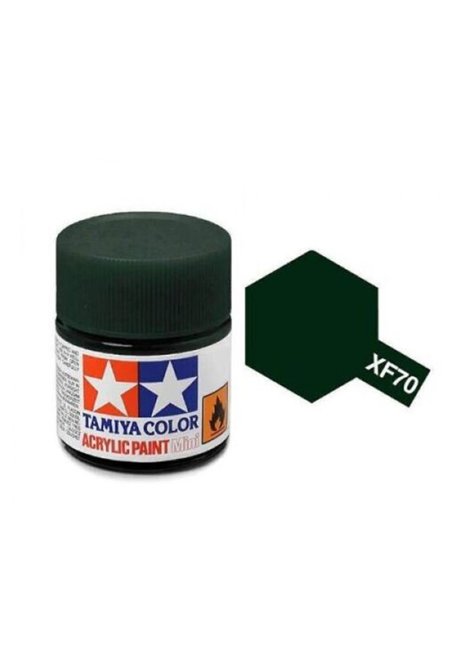 Tamiya TAMXF70 Semi-Gloss Dark Green 2 IJN (10ml)