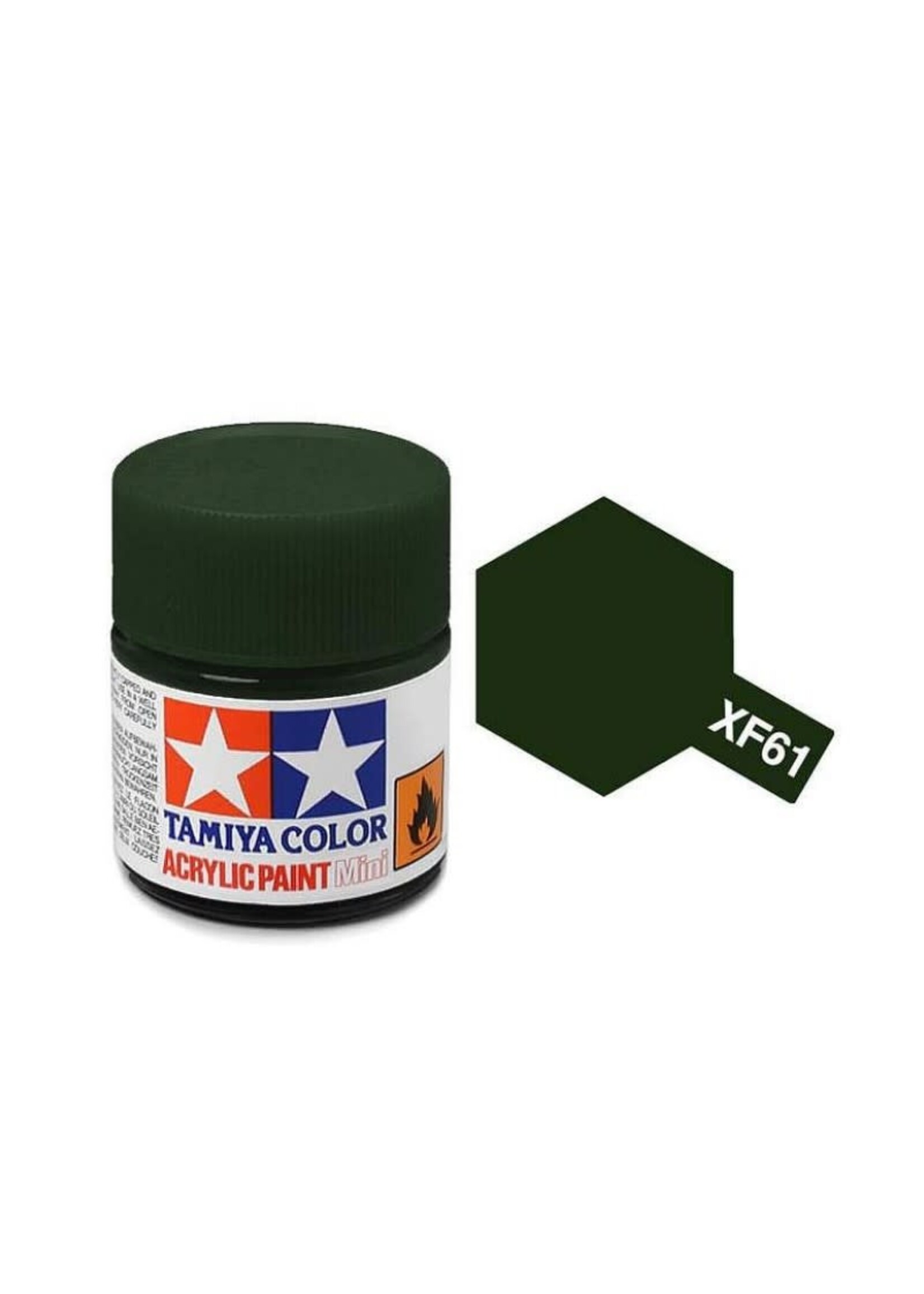 Tamiya TAMXF61 Flat Dark Green (10ml)
