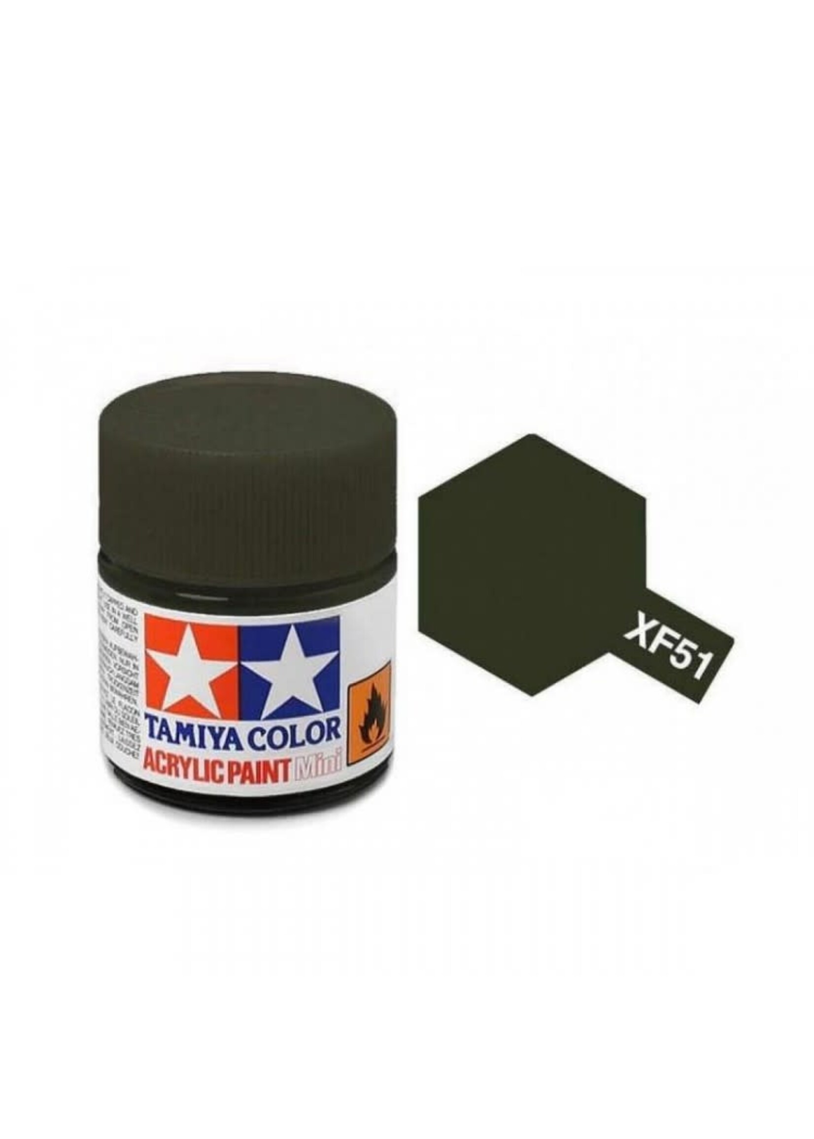 Tamiya TAMXF51 Flat Khaki Drab (10ml)