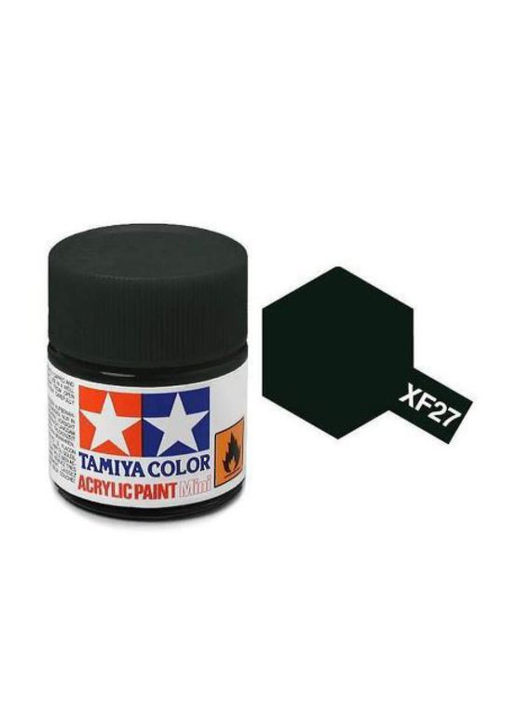 Tamiya TAMXF27 Flat Black Green (10ml)