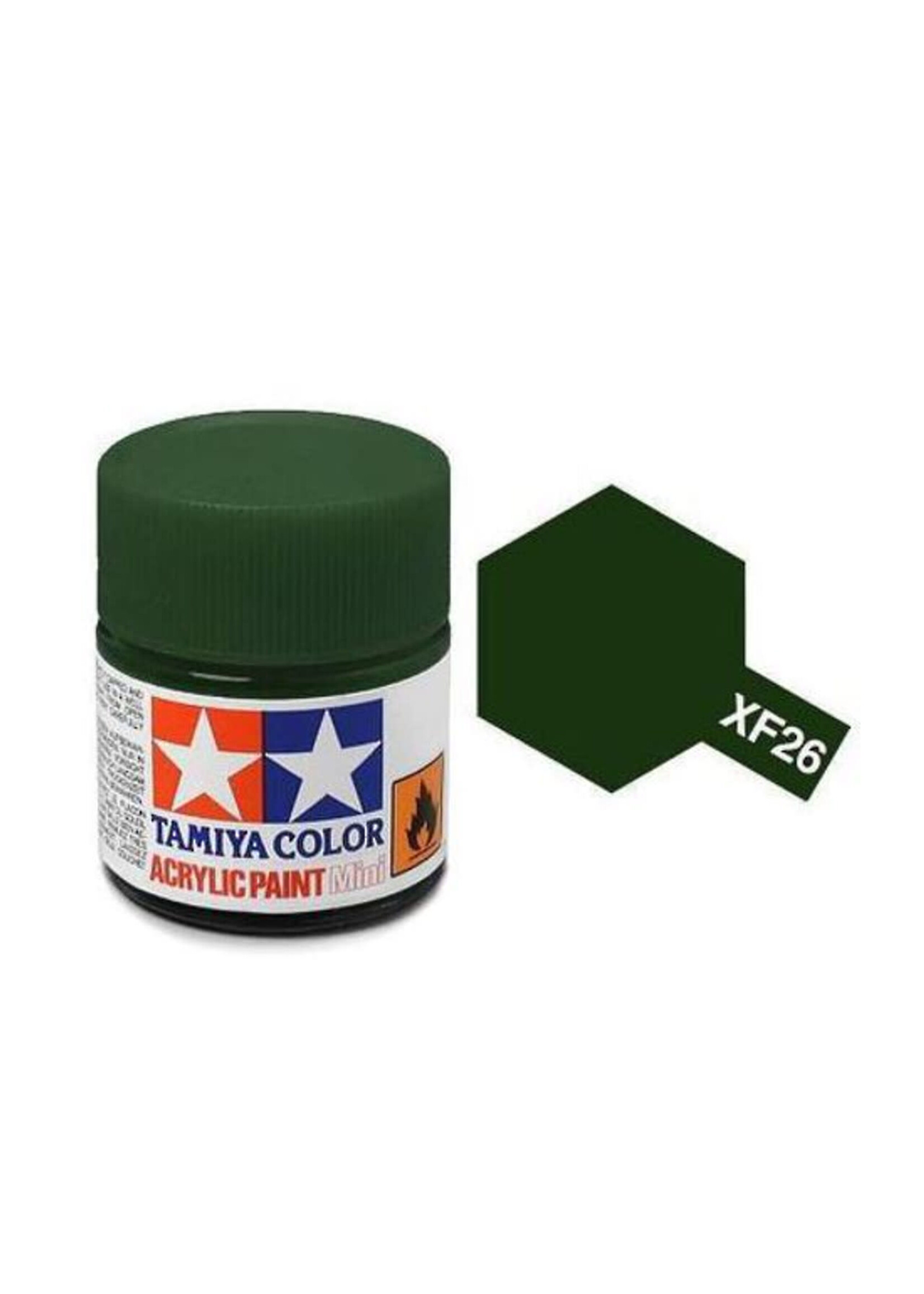 Tamiya TAMXF26 Flat Deep Green (10ml)