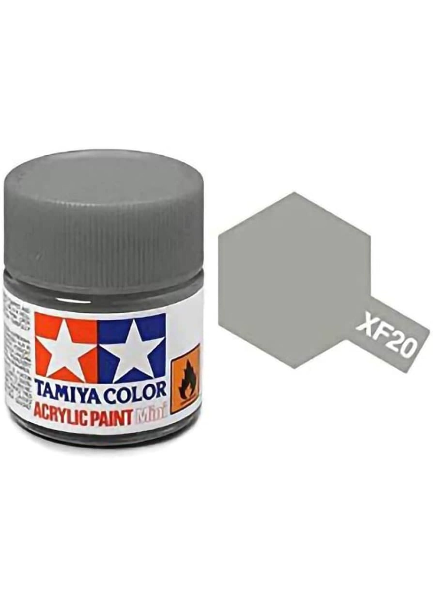 Tamiya TAMXF20 Flat Med Grey (10ml)