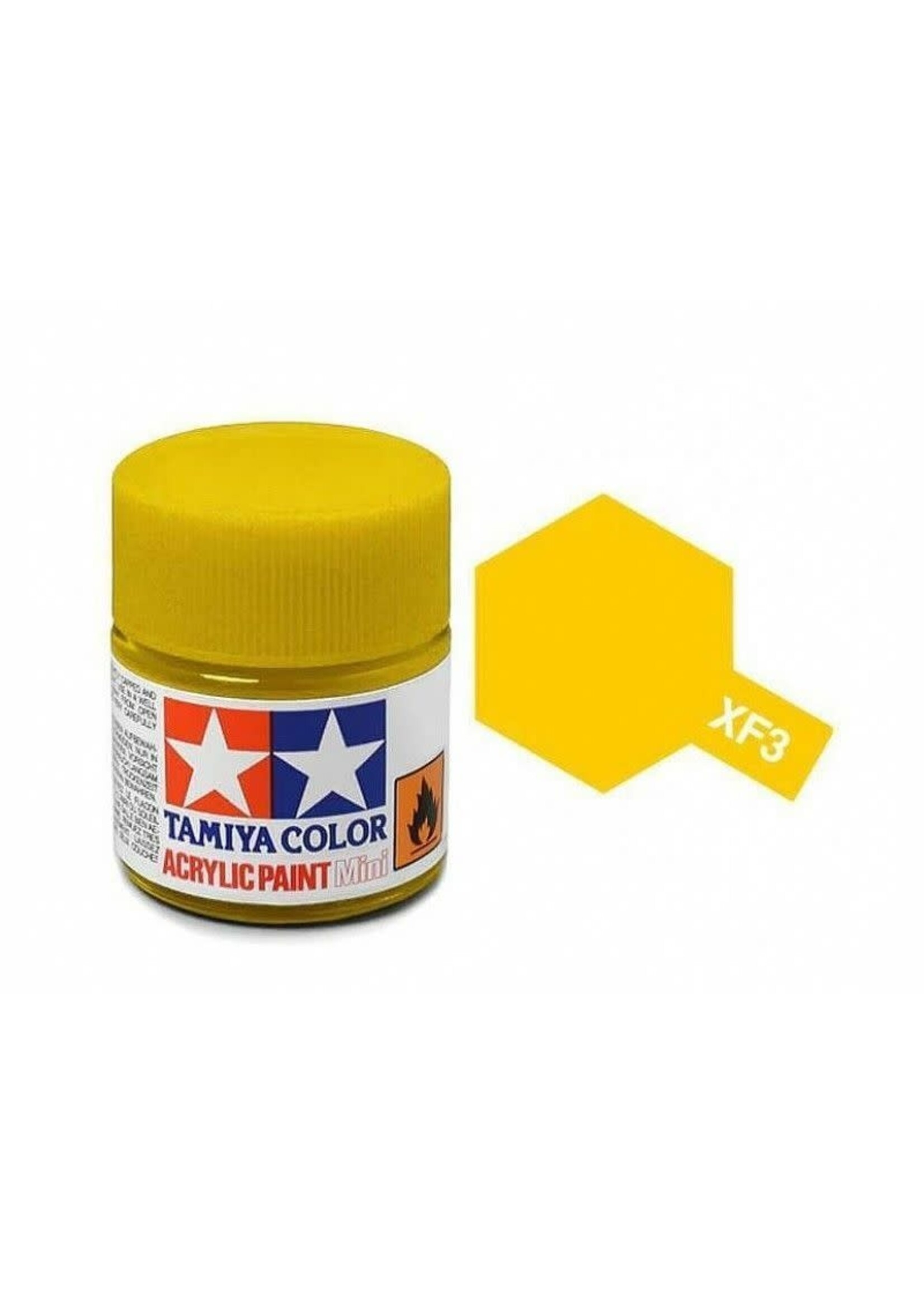 Tamiya TAMXF03 Flat Yellow (10ml)