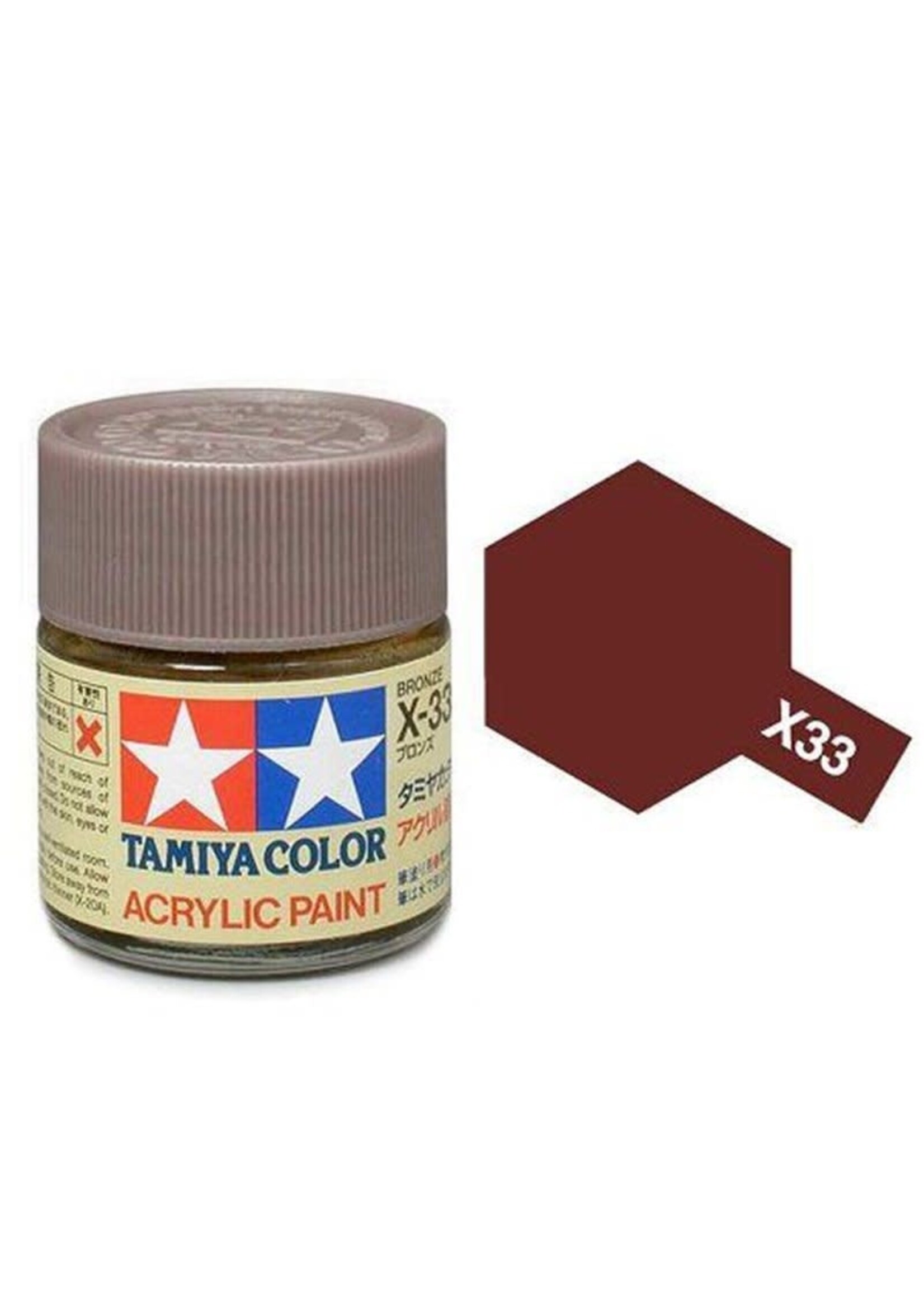 Tamiya TAMX33 Gloss Bronze (10ml)