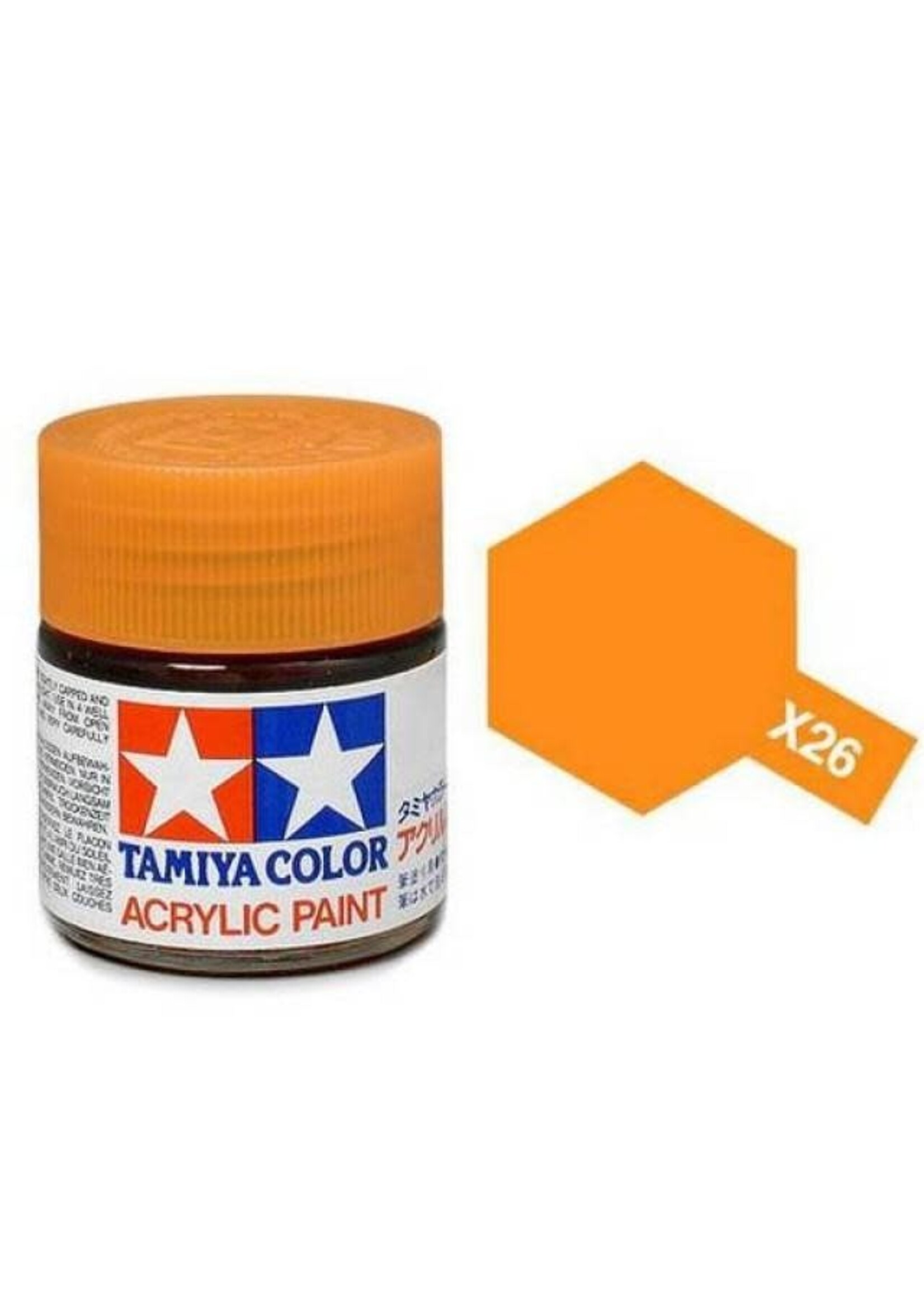 Tamiya TAMX26 Gloss Clear Orange (10ml)