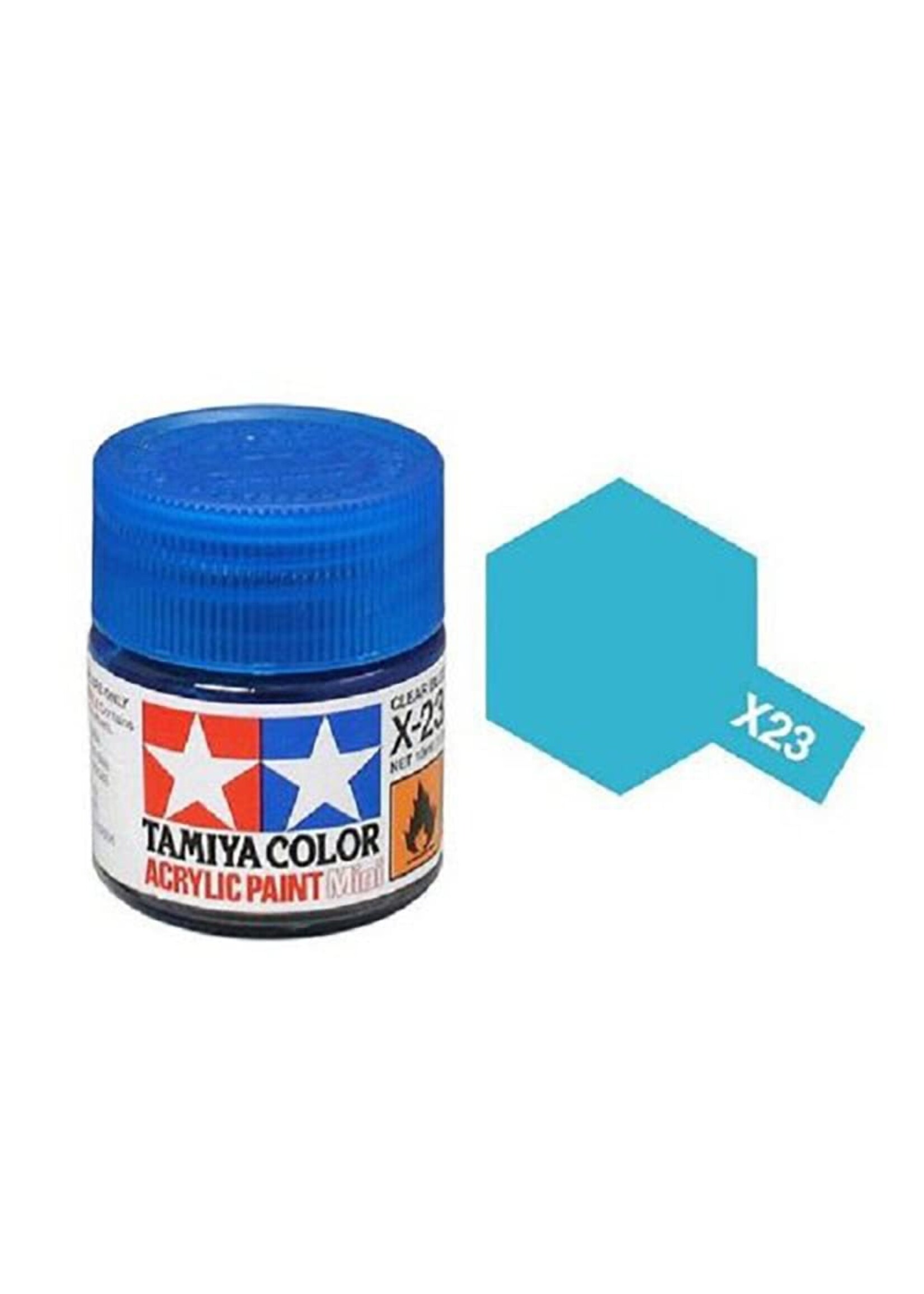 Tamiya TAMX23 Gloss Clear Blue (10ml)