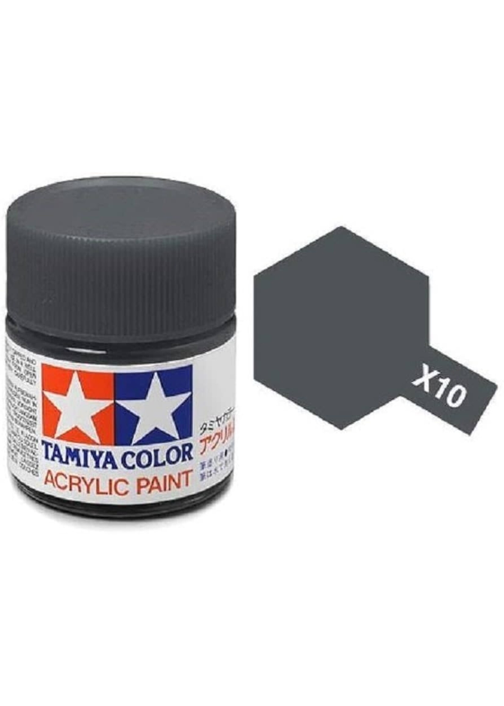 Tamiya TAMX10 Gloss Gun Metal (10ml)
