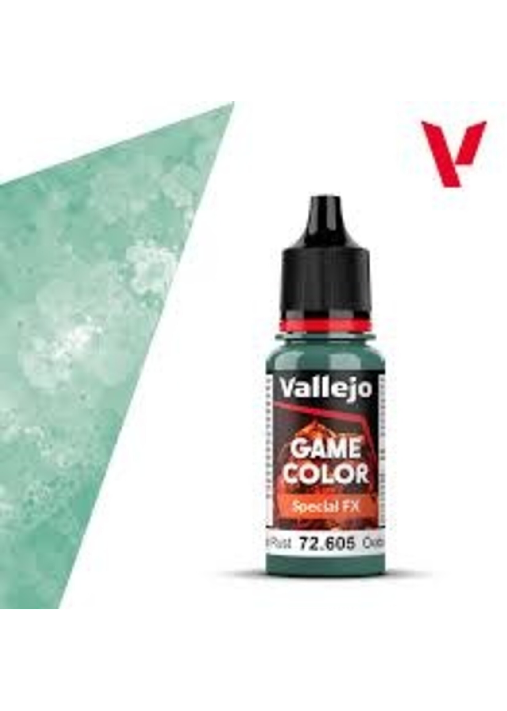 Vallejo 094VAL72605 Game Color Special FX Green Rust (17ml)