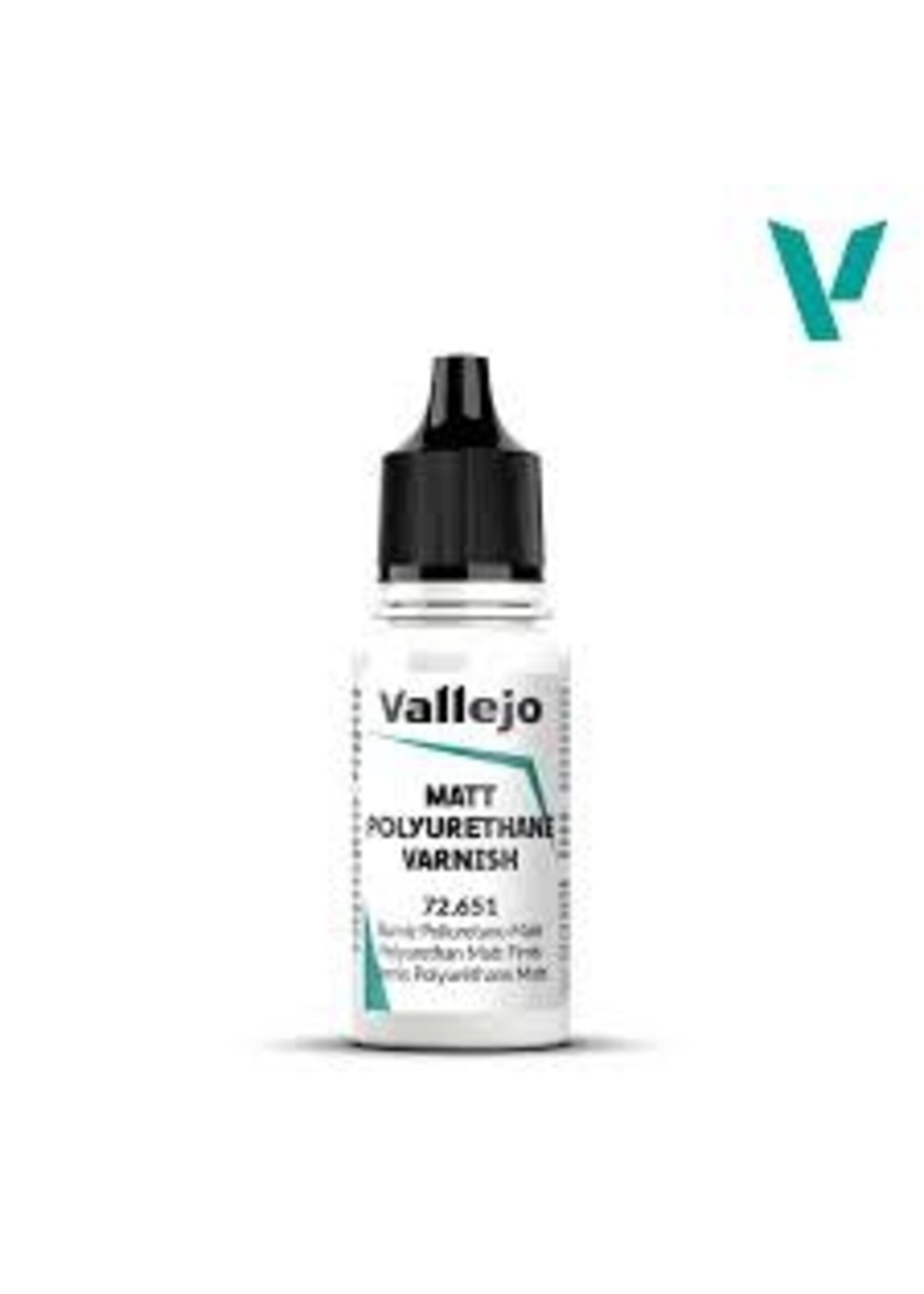 Vallejo 134VAL72651 Game Color Polyurethane Varnish Matt (18ml)