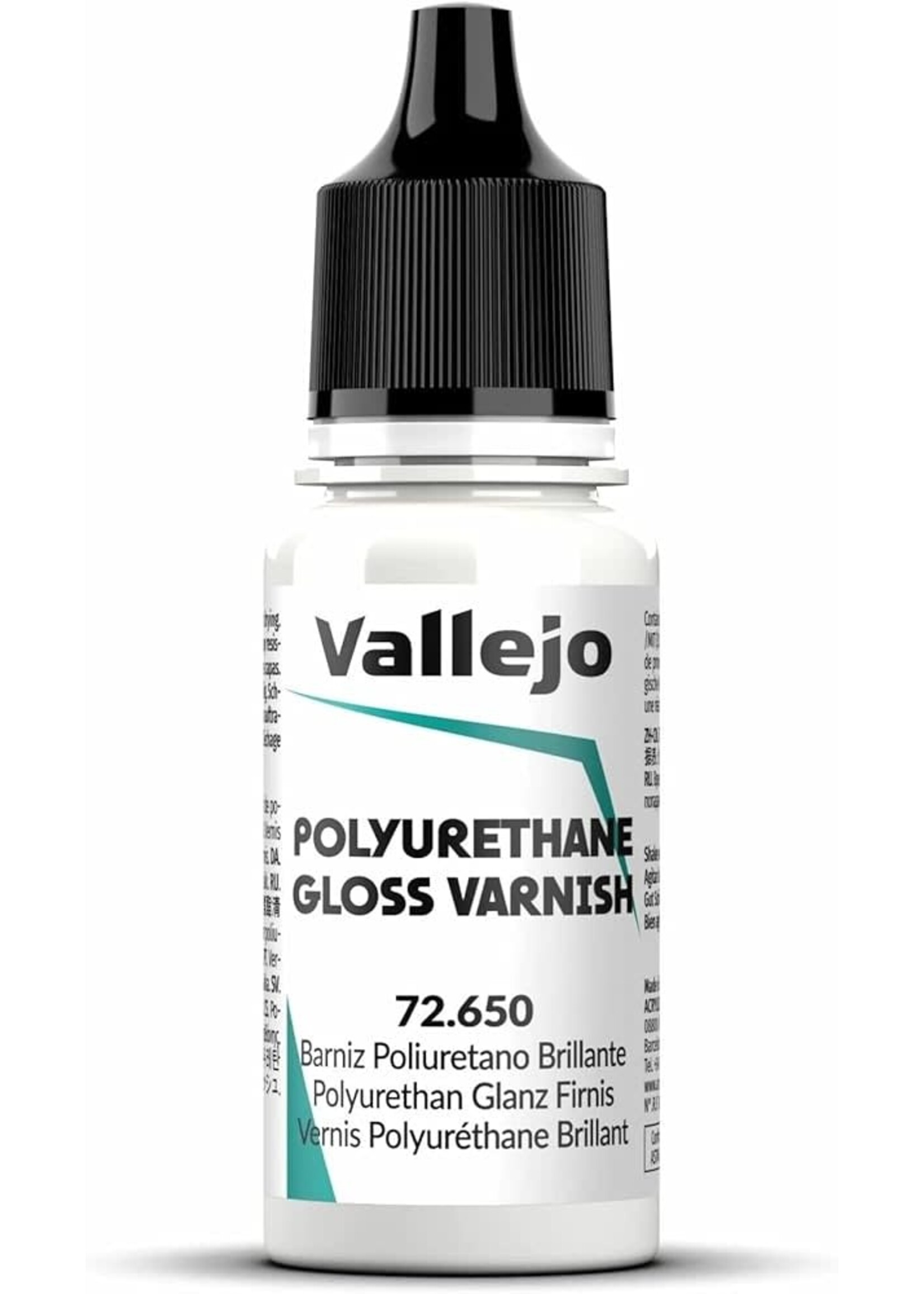 Vallejo 133VAL72650 Game Color Polyurethane Varnish Gloss (18ml)