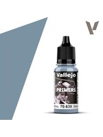 Vallejo 256VAL70630 Game Air Primer Steel Gray (17ml)