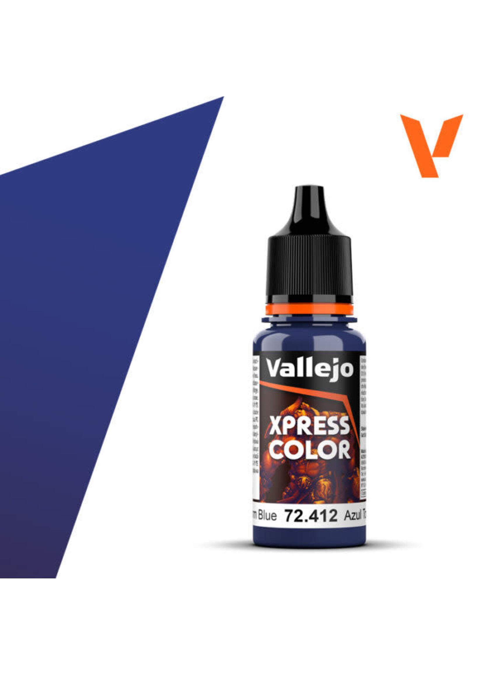 Vallejo 148VAL72412 Game Color Xpress Storm Blue (18ml)