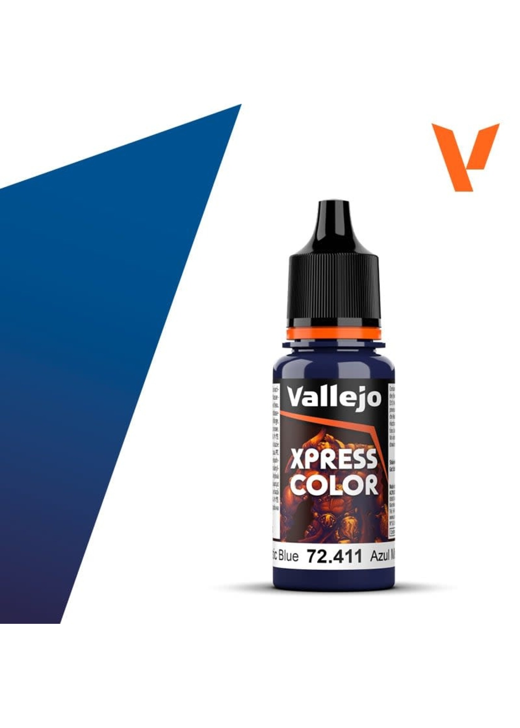 Vallejo 147VAL72411 Game Color Xpress Mystic Blue (18ml)