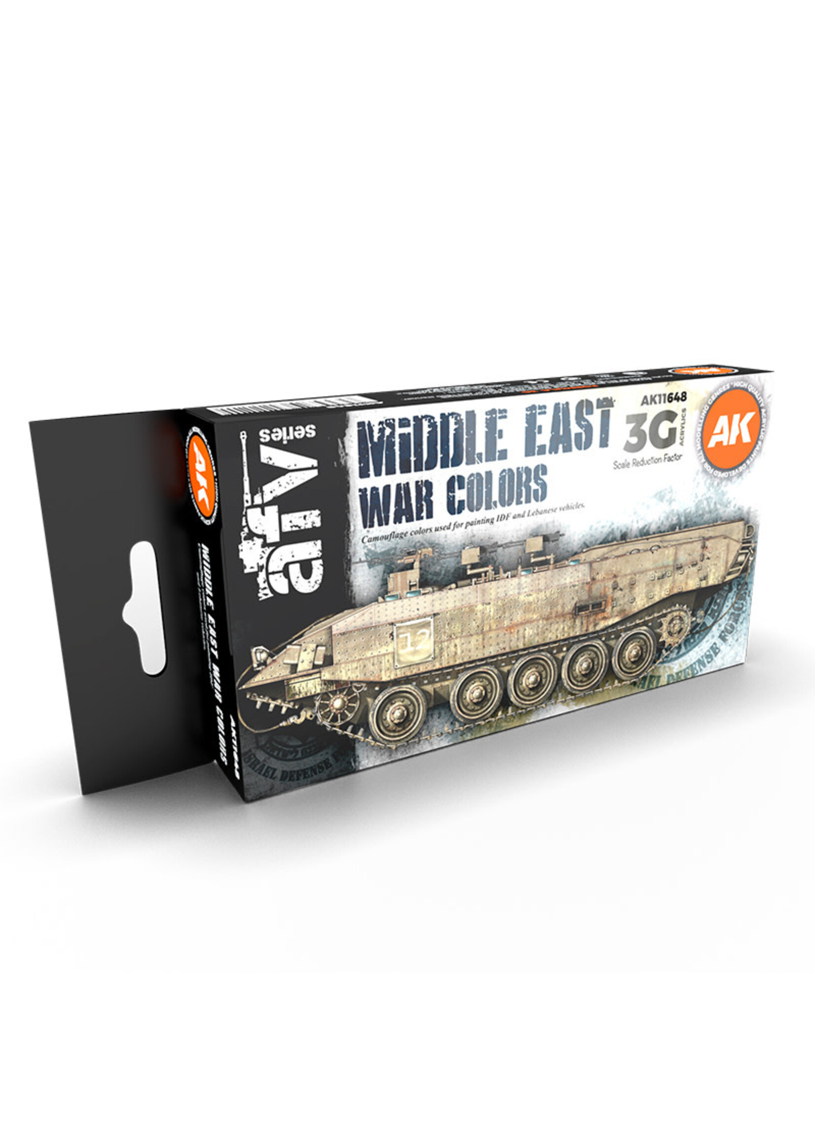 AK Interactive AK-11648 Middle East War Colors