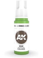 AK Interactive AK-11225 Luminous Green INK (17ml)