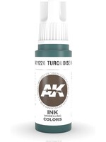 AK Interactive AK-11220 Turquoise Ink (17ml)