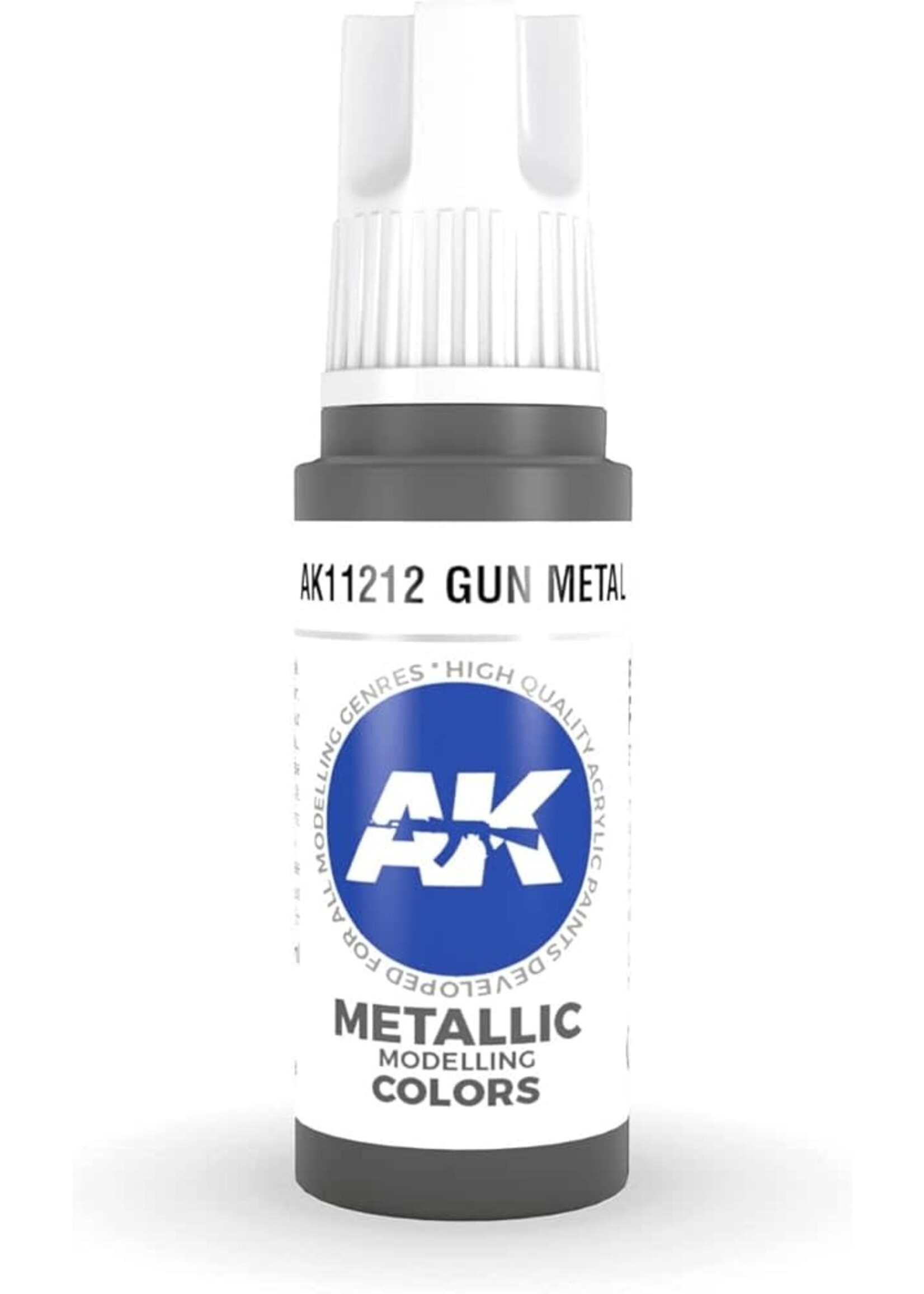 AK Interactive AK-11212 Gun Metal 17ml