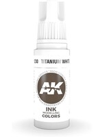 AK Interactive AK-11230 Titanium White INK (17ml)
