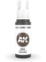 AK Interactive AK-11229 Burnt Umber INK (17ml)