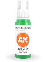 AK Interactive AK-11216 Clear Green (17ml)