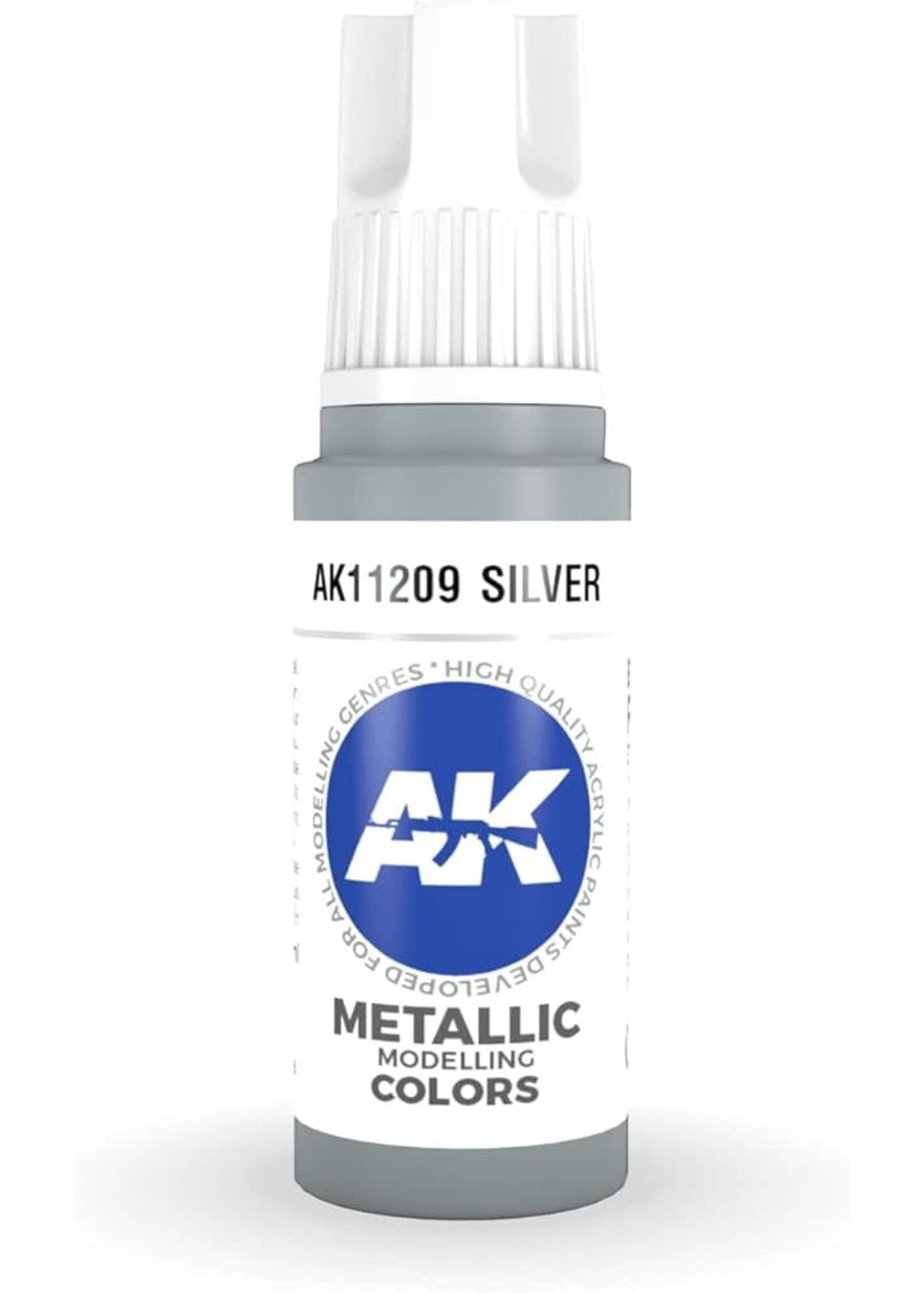 AK Interactive AK-11209 Silver (17ml)