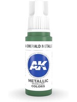 AK Interactive AK-11204 Emerald Metallic Green (17ml)