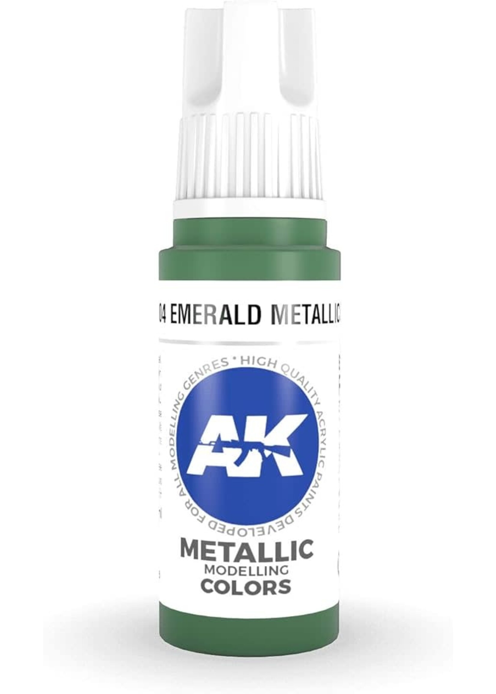 AK Interactive AK-11204 Emerald Metallic Green (17ml)