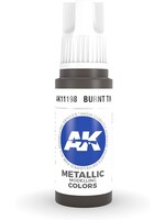 AK Interactive AK-11198 Burnt Tin (17ml)