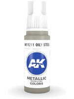 AK Interactive AK-11211 Oily Steel (17ml)