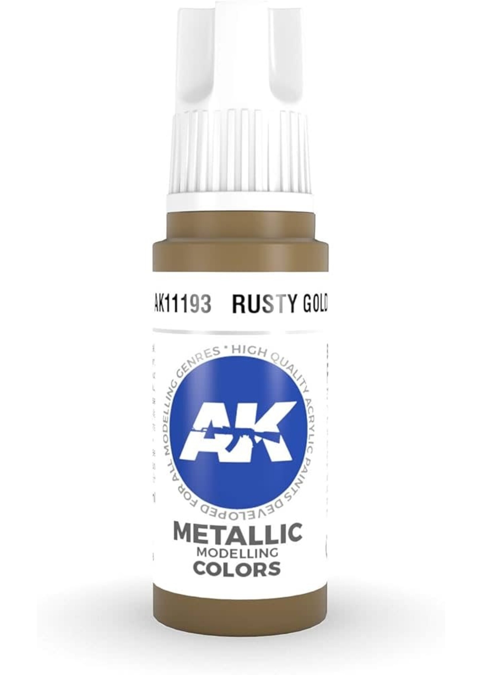 AK Interactive AK-11193 Rusty Gold (17ml)