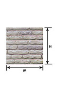 Plastruct PLA91592 G Scale Dressed Stone/Block Sheet