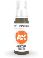 AK Interactive AK-11151 Brownish Green (17ml)