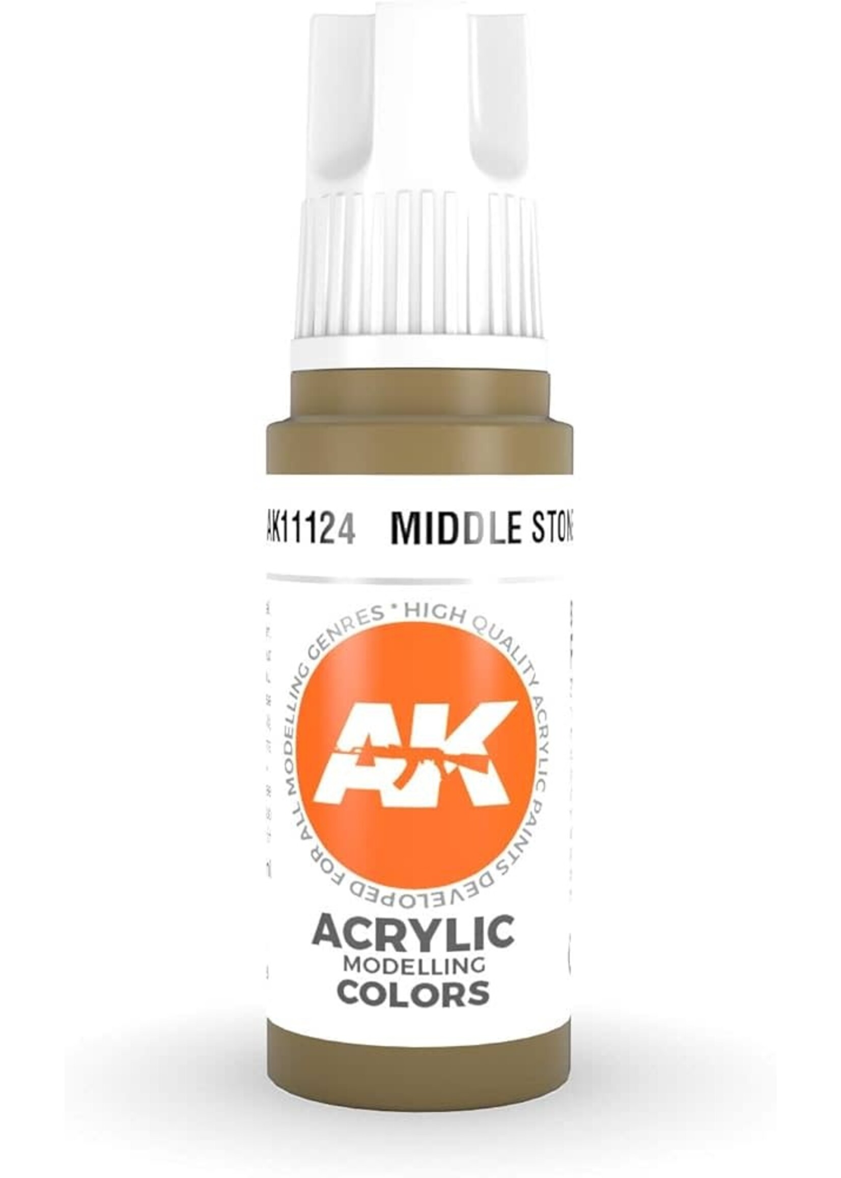 AK Interactive AK-11124 Middle Stone (17ml)