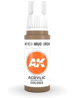 AK Interactive AK-11120 Mud Brown (17ml)
