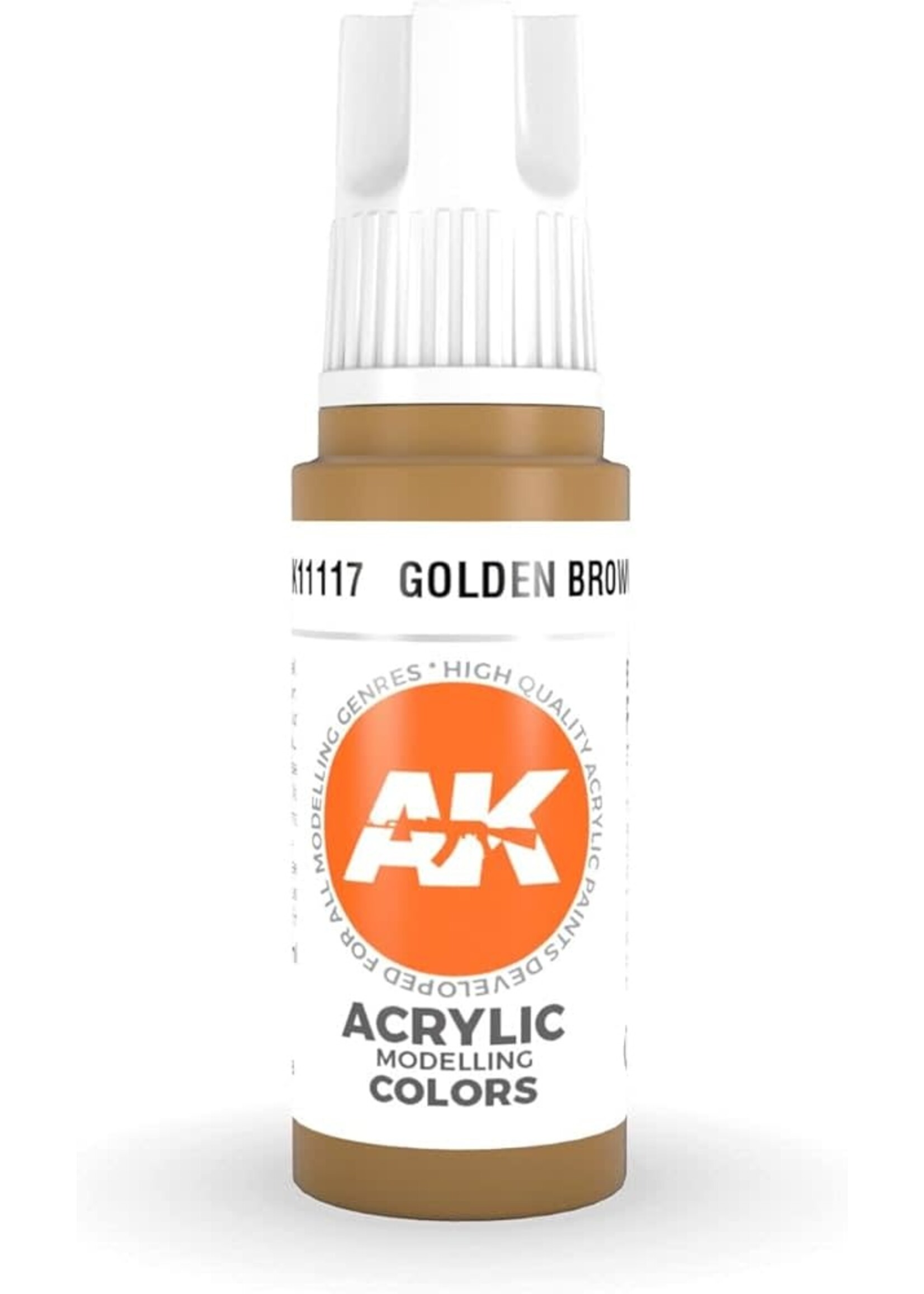 AK Interactive AK-11117 Golden Brown (17ml)