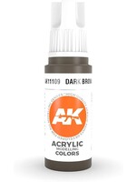 AK Interactive AK-11109 Dark Brown (17ml)