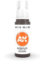 AK Interactive AK-11108 Hull Red (17ml)