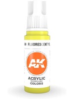 AK Interactive AK-11049 Fluorescent Yellow (17ml)
