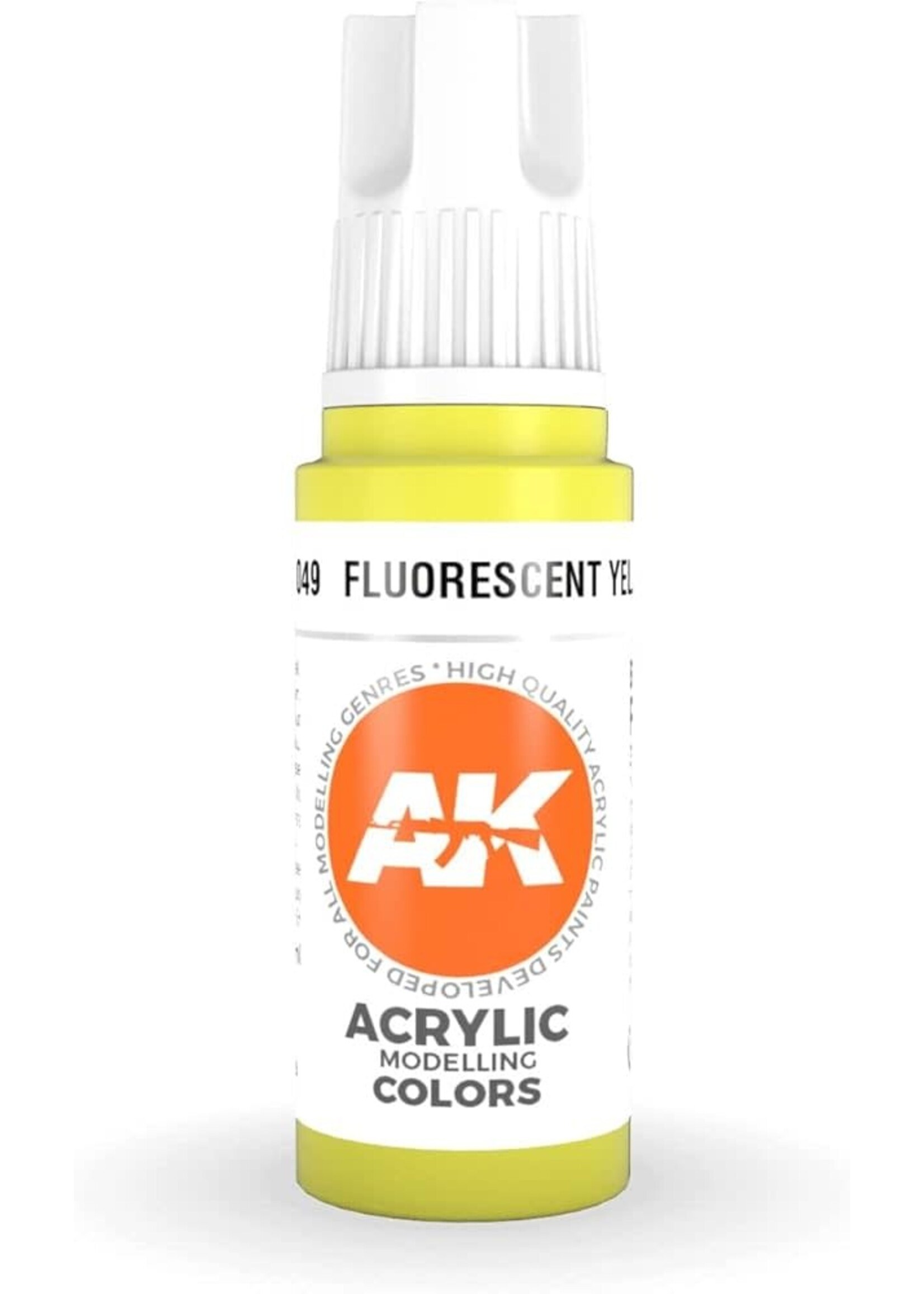 AK Interactive AK-11049 Fluorescent Yellow (17ml)