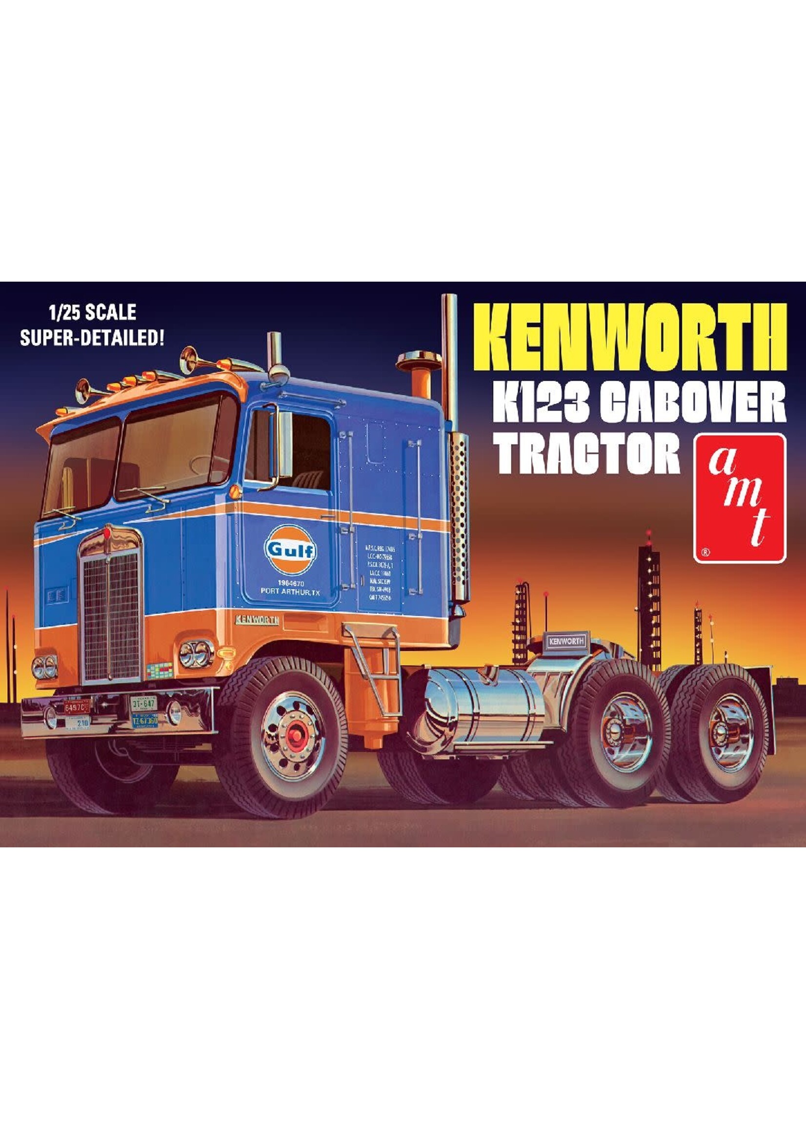 AMT AMT1433 Kenworth K-123 Cabover Gulf (1/25)
